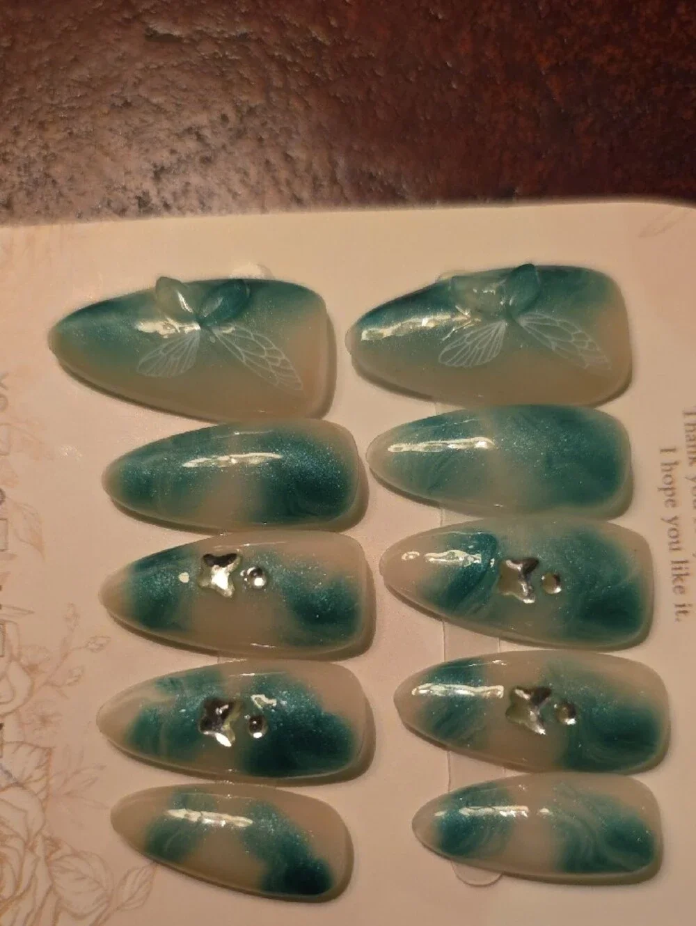 N/A elegant teal
